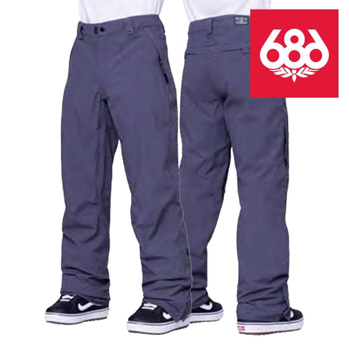 686 MEN'S シックスエイトシックス ウェア パンツ 23-24 STANDARD SHELL PANT Charcoal メンズ 男性 スノーボード 日本正規品 予約