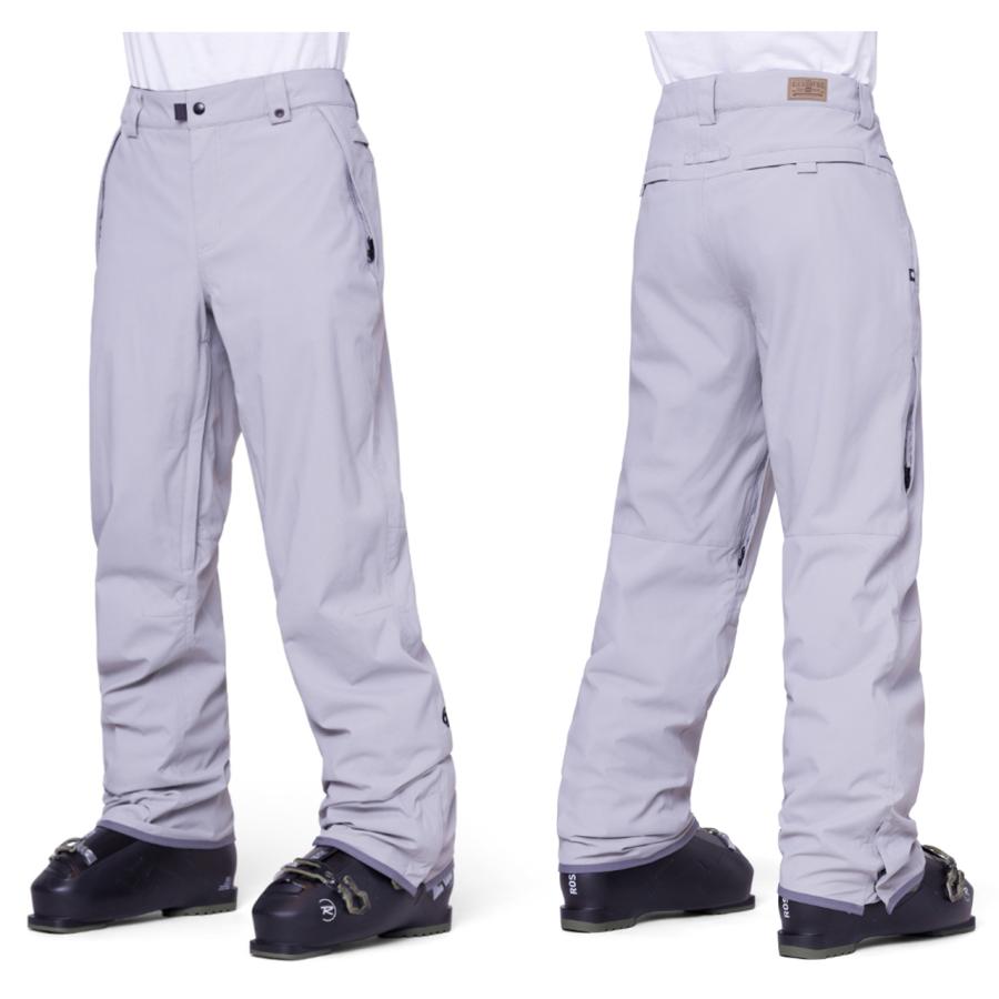 日本正規品 スノーボード ウェア シックスエイトシックス パンツ 23-24 686 MEN'S STANDARD SHELL PANT Grey スタンダード シェル パンツ メンズ 男性