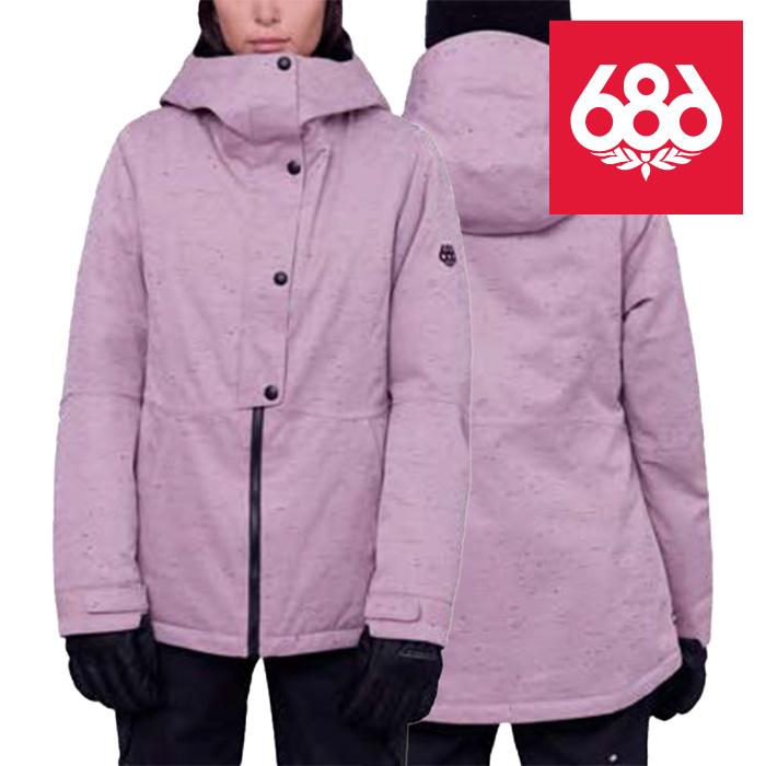 日本正規品 スノーボード ウェア シックスエイトシックス ジャケット 23-24 686 WOMEN'S RUMOR INSULATED JACKET Dusty Mauve Slub ウィメンズ 女性