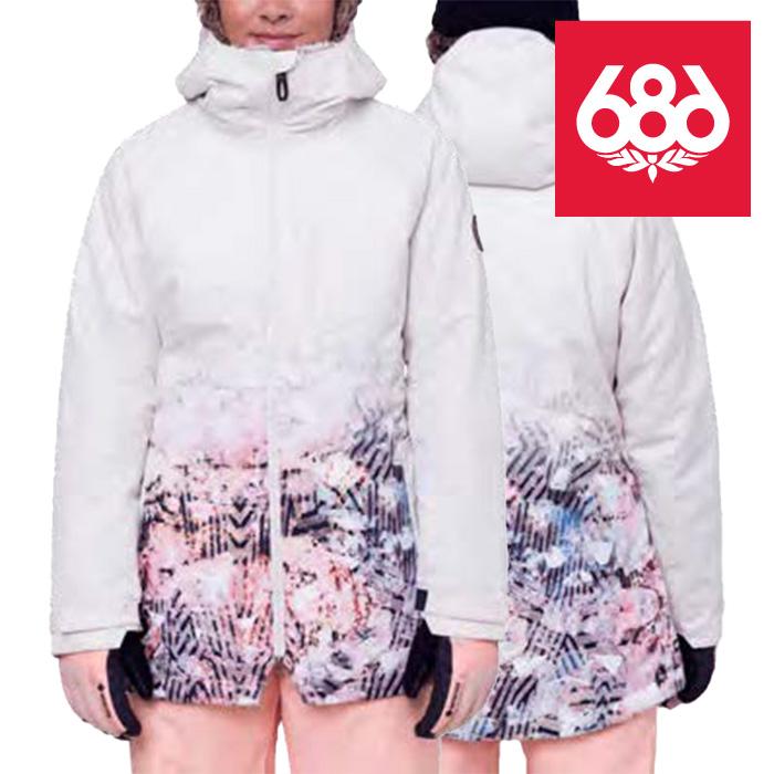 日本正規品 スノーボード ウェア シックスエイトシックス ジャケット 23-24 686 WOMEN'S DREAM INSULATED JACKET Birch Fade ウィメンズ 女性