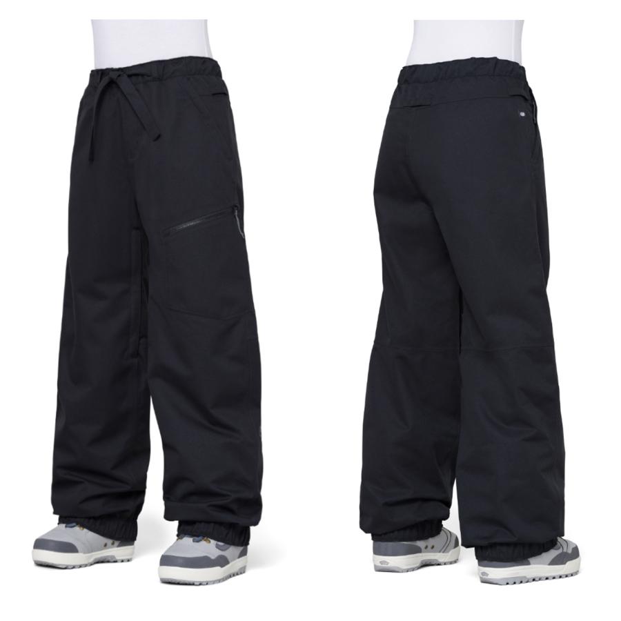 日本正規品 スノーボード ウェア シックスエイトシックス パンツ 23-24 686 WOMEN'S OUTLINE PANTS Black アウトライン パンツ ウィメンズ 女性