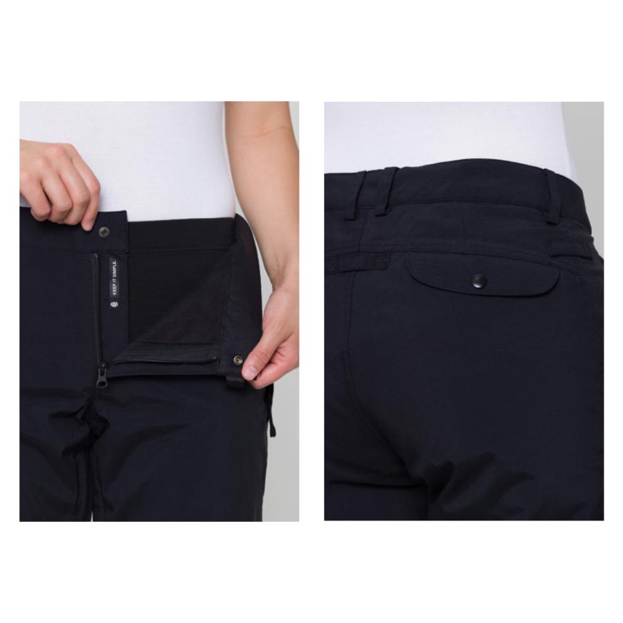 日本正規品 スノーボード ウェア シックスエイトシックス パンツ 23-24 686 WOMEN'S STANDARD SHELL PANT Black スタンダード シェル パンツ ウィメンズ 女性