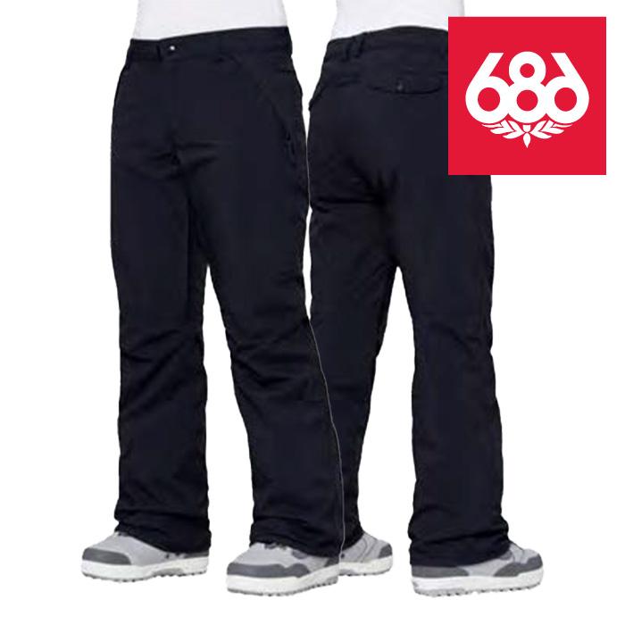 686 WOMEN'S シックスエイトシックス ウェア パンツ 23-24 STANDARD SHELL PANT Black ウィメンズ 女性 スノーボード 日本正規品 予約