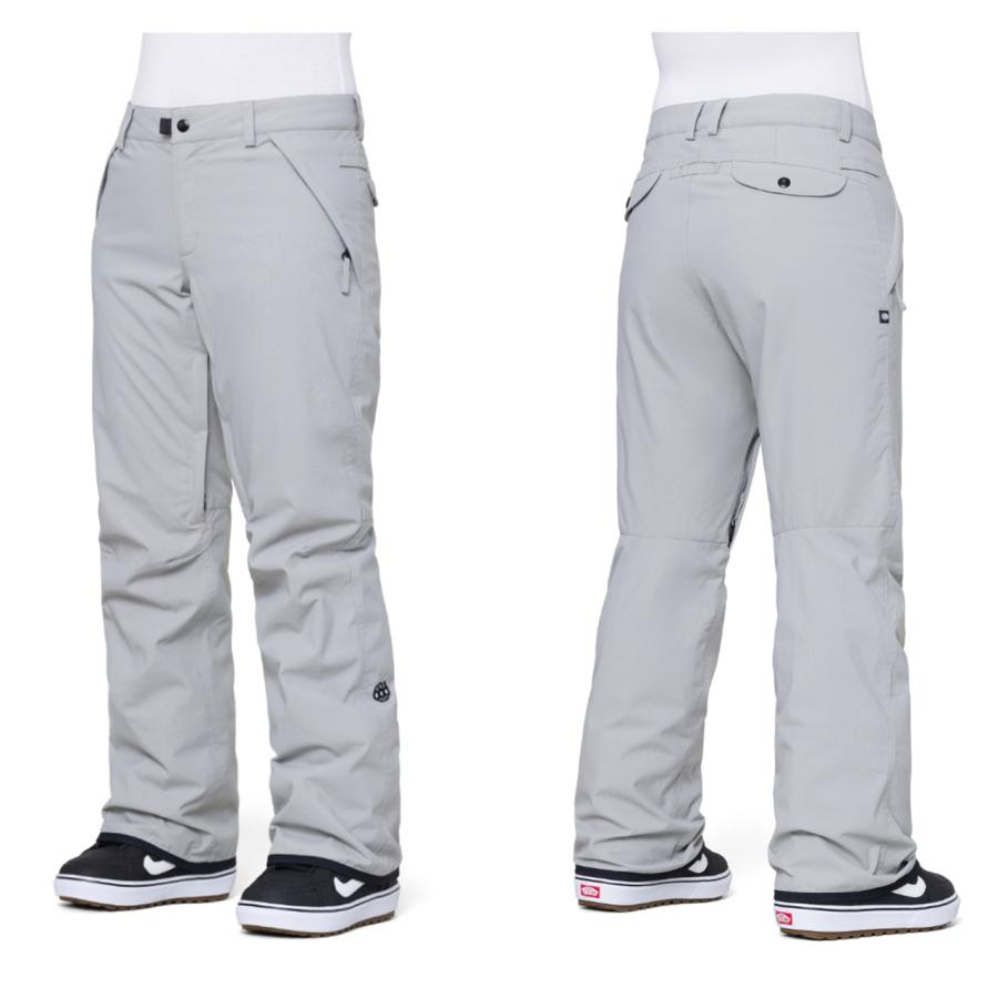 日本正規品 スノーボード ウェア シックスエイトシックス パンツ 23-24 686 WOMEN'S STANDARD SHELL PANT Lt Grey スタンダード シェル パンツ ウィメンズ 女性