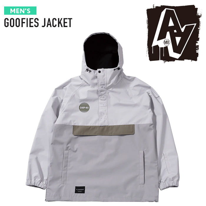 日本正規品 スノーボード ウェア ダブルエー ハードウェア ジャケット 23-24 AA HARDWEAR CO. GOOFIES JACKET Goofies RELAXED FIT MEN'S メンズ 男性