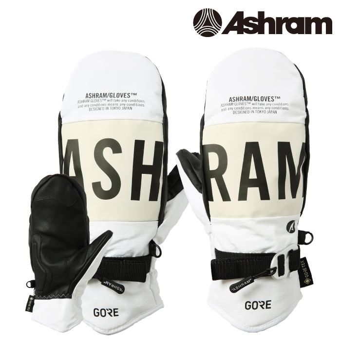 アシュラム グローブ 23-24 ASHRAM DOGMA White スノーボード スキー ミット ミトン 手袋 日本正規品 予約