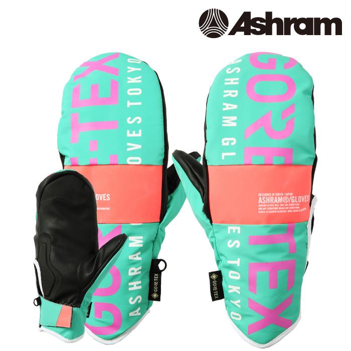 アシュラム グローブ 23-24 ASHRAM PROFILE LOGO MITT Green スノーボード スキー ミット ミトン 手袋 日本正規品 予約