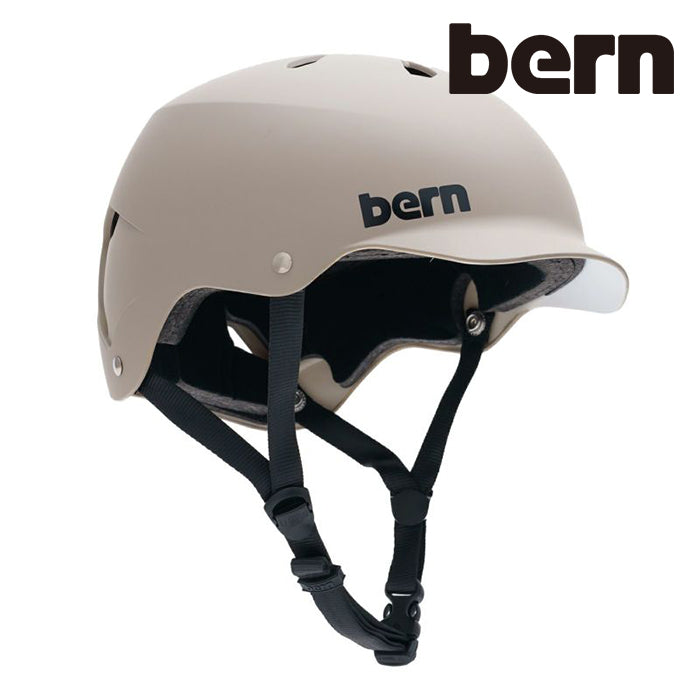 BERN HELMET バーン ヘルメット 23-24 WATTS+ JAPAN FIT Matte Sand ジャパンフィット プロテクター スノーボード スノボ スキー 日本正規品