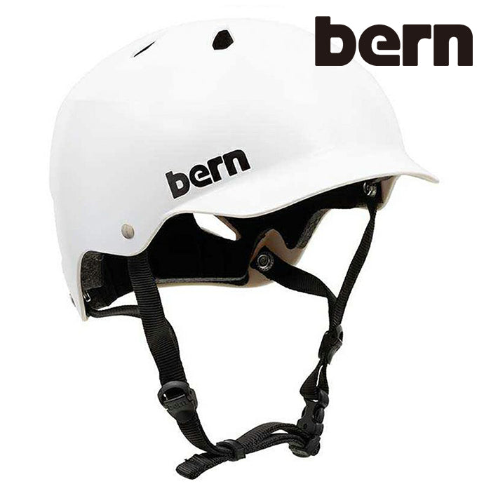 BERN HELMET バーン ヘルメット 23-24 WATTS+ JAPAN FIT Matte White ジャパンフィット プロテクター スノーボード スノボ スキー 日本正規品