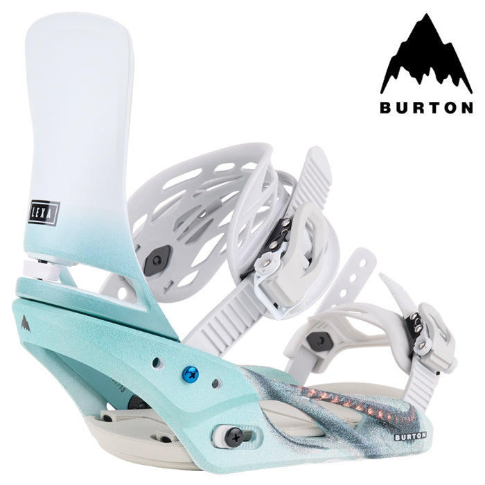 日本正規品 スノーボード ビンディング バートン レクサ リフレックス 金具 23-24 BURTON WOMEN'S LEXA Re:Flex White/Graphic バインディング スノボー