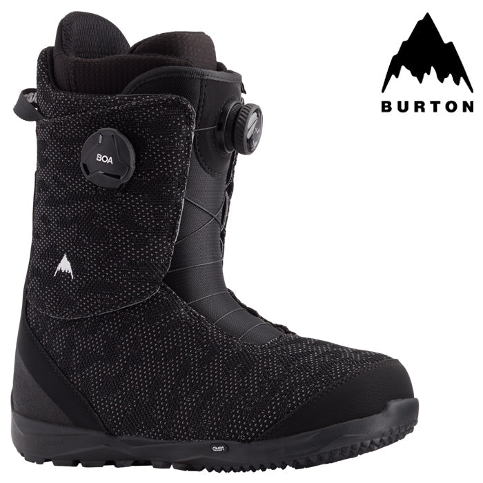 日本正規品 スノーボード ブーツ バートン スワス ボア 23-24 BURTON MEN'S SWATH BOA Black メンズ 男性 BOAフィットシステム 2024 スノボー