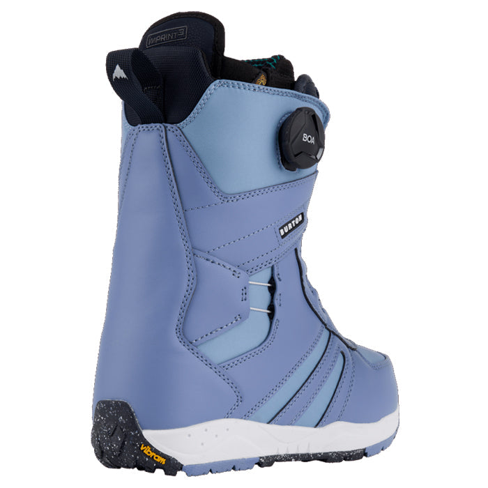 日本正規品 スノーボード ブーツ バートン フェリックス ボア 23-24 BURTON WOMEN'S FELIX BOA Slate Blue ウィメンズ 女性 BOAフィットシステム 2024 スノボー