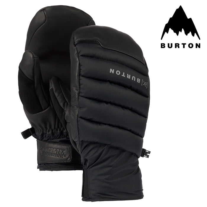 日本正規品 スノーボード グローブ バートン 23-24 BURTON [AK] OVEN GORE-TEX INFINIUM MITTENS True Black ゴアテックス ミトン ミット 手袋