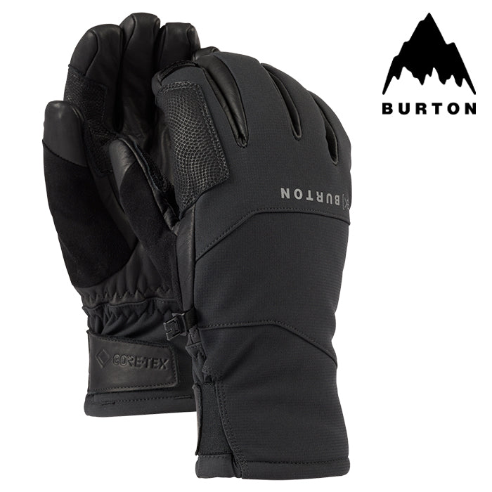 日本正規品 スノーボード グローブ バートン 23-24 BURTON [AK] CLUTCH GORE-TEX GLOVES True Black ゴアテックス ミトン ミット 手袋