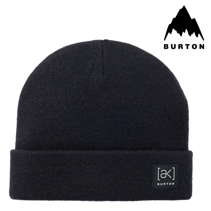 BURTON バートン ビーニー 23-24 [AK] STAGGER BEANIE True Black スノーボード キャップ ニットキャップ 帽子 日本正規品