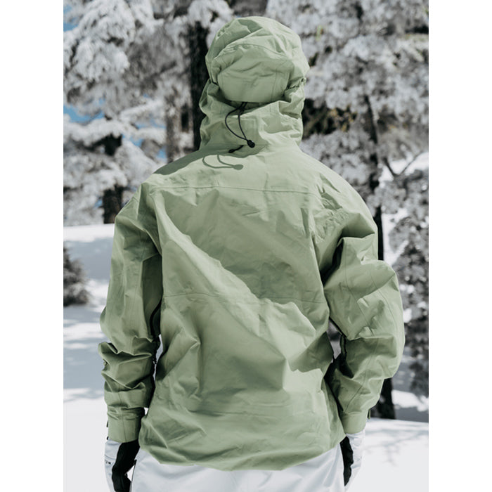 日本正規品 スノーボード ウェア バートン ジャケット 23-24 BURTON MEN'S [AK] HOVER GORE-TEX PRO 3L JACKET Hedge Green メンズ 男性 ゴアテックス