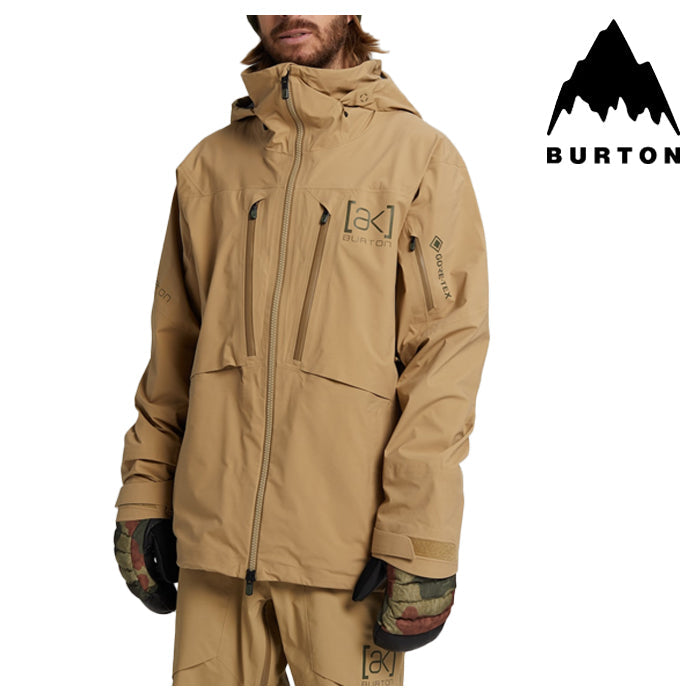 日本正規品 スノーボード ウェア バートン ジャケット 23-24 BURTON MEN'S [AK] HOVER GORE-TEX 3L STRETCH JACKET Kelp メンズ 男性 ゴアテックス