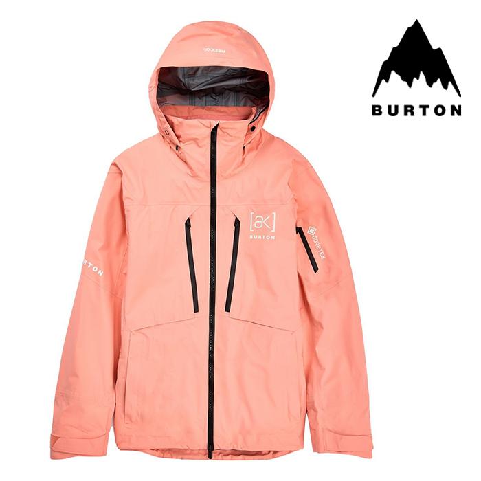 日本正規品 スノーボード ウェア バートン ジャケット 23-24 BURTON MEN'S [AK] HOVER GORE-TEX 3L STRETCH JACKET Reef Pink メンズ 男性 ゴアテックス