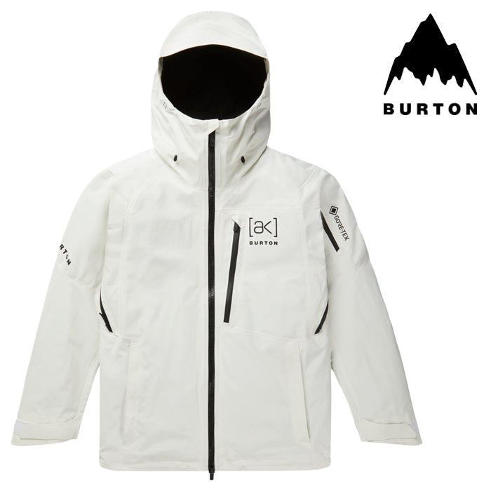 日本正規品 スノーボード ウェア バートン ジャケット 23-24 BURTON MEN'S [AK] CYCLIC GORE-TEX 2L JACKET Stout White サイクリック メンズ 男性 ゴアテックス