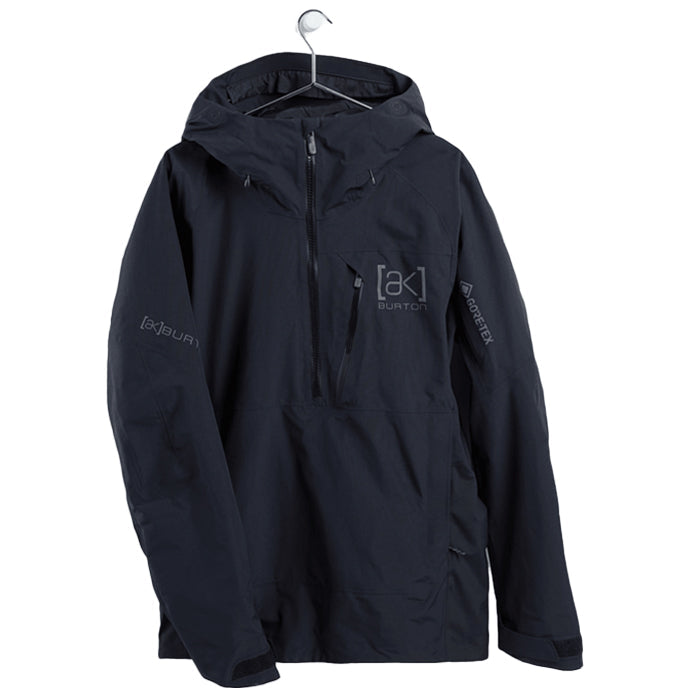 日本正規品 スノーボード ウェア バートン ジャケット 23-24 BURTON MEN'S [AK] VELOCITY GORE-TEX 2L ANORAK JACKET True Black メンズ アノラック