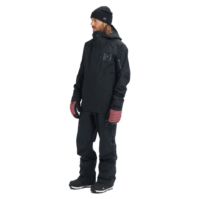 日本正規品 スノーボード ウェア バートン ジャケット 23-24 BURTON MEN'S [AK] VELOCITY GORE-TEX 2L ANORAK JACKET True Black メンズ アノラック