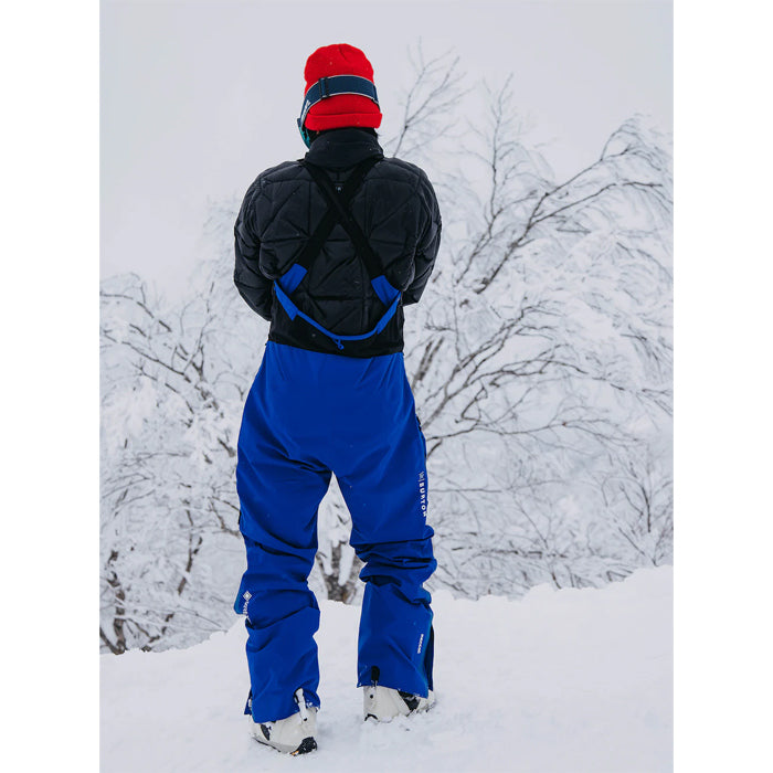 日本正規品 スノーボード ウェア バートン パンツ 23-24 BURTON MEN'S [AK] TUSK GORE-TEX PRO 3L  HI-TOP BIB PANTS Jake Blue メンズ ビブパンツ