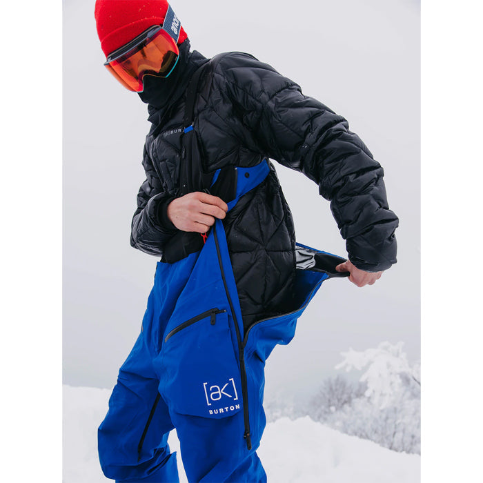 日本正規品 スノーボード ウェア バートン パンツ 23-24 BURTON MEN'S [AK] TUSK GORE-TEX PRO 3L HI-TOP BIB PANTS Jake Blue メンズ ビブパンツ