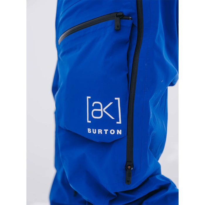 日本正規品 スノーボード ウェア バートン パンツ 23-24 BURTON MEN'S [AK] TUSK GORE-TEX PRO 3L HI-TOP BIB PANTS Jake Blue メンズ ビブパンツ