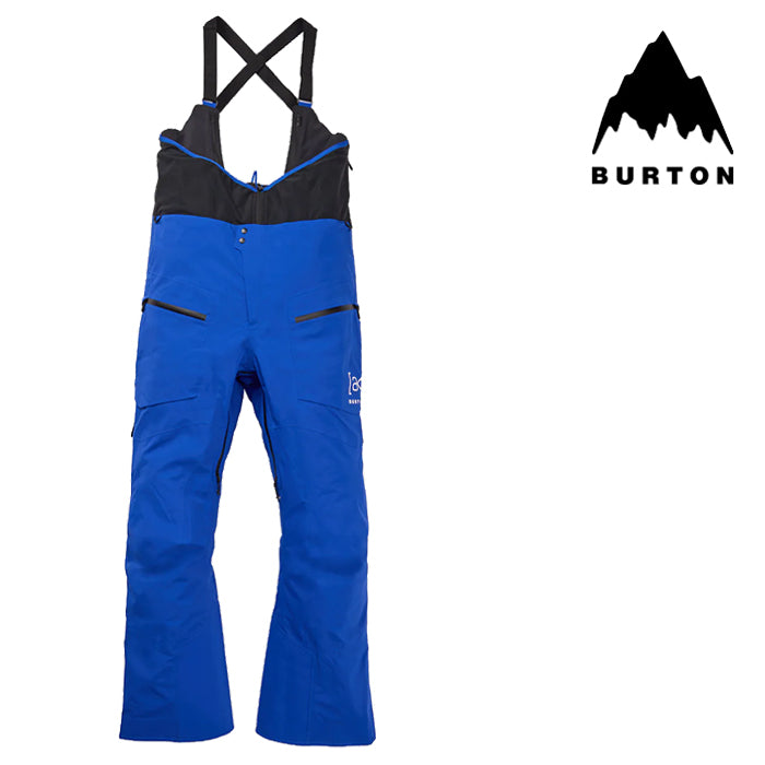 BURTON MEN'S バートン ウェア パンツ 23-24 [AK] TUSK GORE-TEX PRO 3L HI-TOP BIB PANTS Jake Blue メンズ ビブパンツ スノーボード 日本正規品 予約