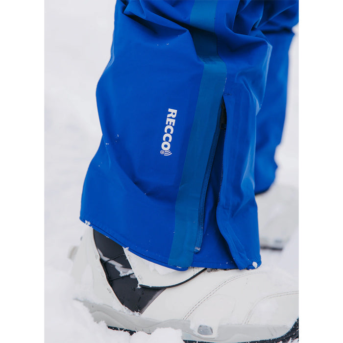 日本正規品 スノーボード ウェア バートン パンツ 23-24 BURTON MEN'S [AK] TUSK GORE-TEX PRO 3L HI-TOP BIB PANTS Jake Blue メンズ ビブパンツ