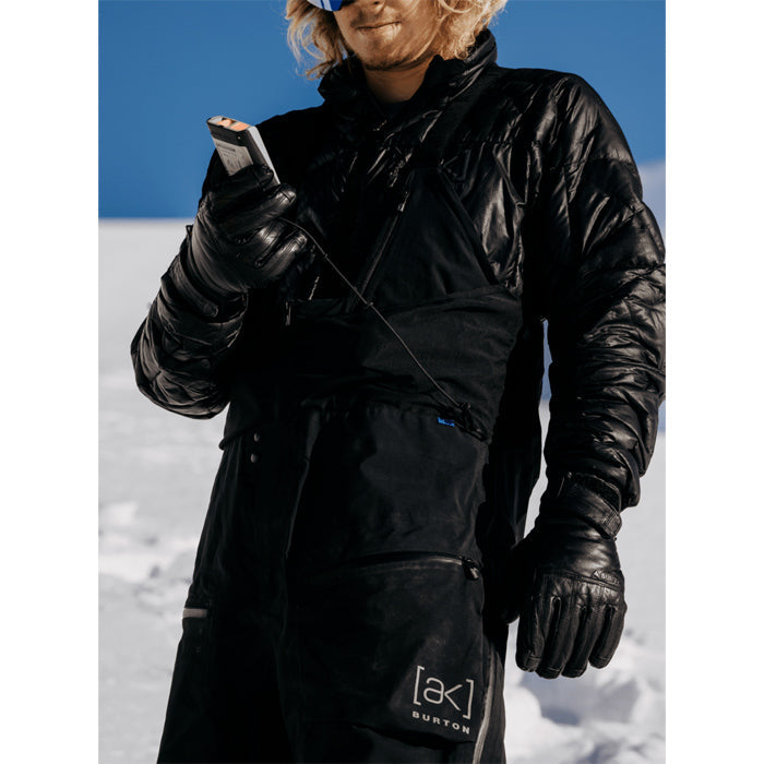 日本正規品 スノーボード ウェア バートン パンツ 23-24 BURTON MEN'S [AK] TUSK GORE-TEX PRO 3L HI-TOP BIB PANTS True Black メンズ ビブパンツ