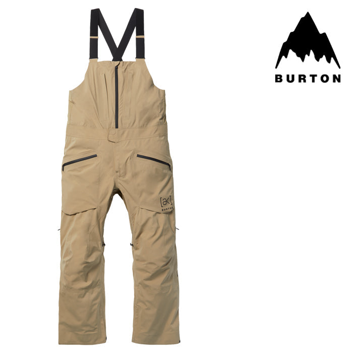 日本正規品 スノーボード ウェア バートン パンツ 23-24 BURTON MEN'S [AK] FREEBIRD GORE-TEX 3L STRETCH BIB PANTS Kelp メンズ ゴアテックス ビブパンツ