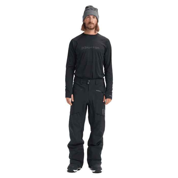 日本正規品 スノーボード ウェア バートン パンツ 23-24 BURTON MEN'S [AK] HOVER GORE-TEX PRO 3L PANTS True Black メンズ 男性 ゴアテックス