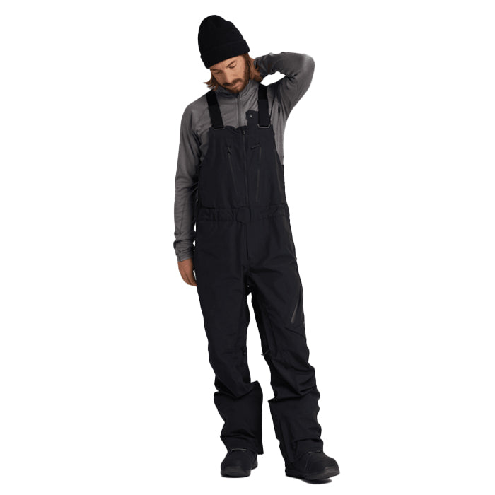 日本正規品 スノーボード ウェア バートン パンツ 23-24 BURTON MEN'S [AK] CYCLIC GORE-TEX 2L BIB PANTS True Black サイクリック ゴアテックス ビブパンツ