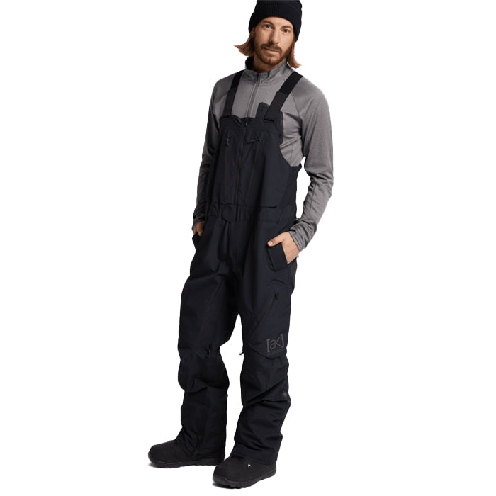 日本正規品 スノーボード ウェア バートン パンツ 23-24 BURTON MEN'S [AK] CYCLIC GORE-TEX 2L BIB PANTS True Black サイクリック ゴアテックス ビブパンツ