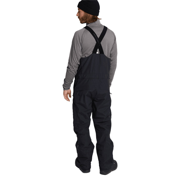 日本正規品 スノーボード ウェア バートン パンツ 23-24 BURTON MEN'S [AK] CYCLIC GORE-TEX 2L BIB PANTS True Black サイクリック ゴアテックス ビブパンツ