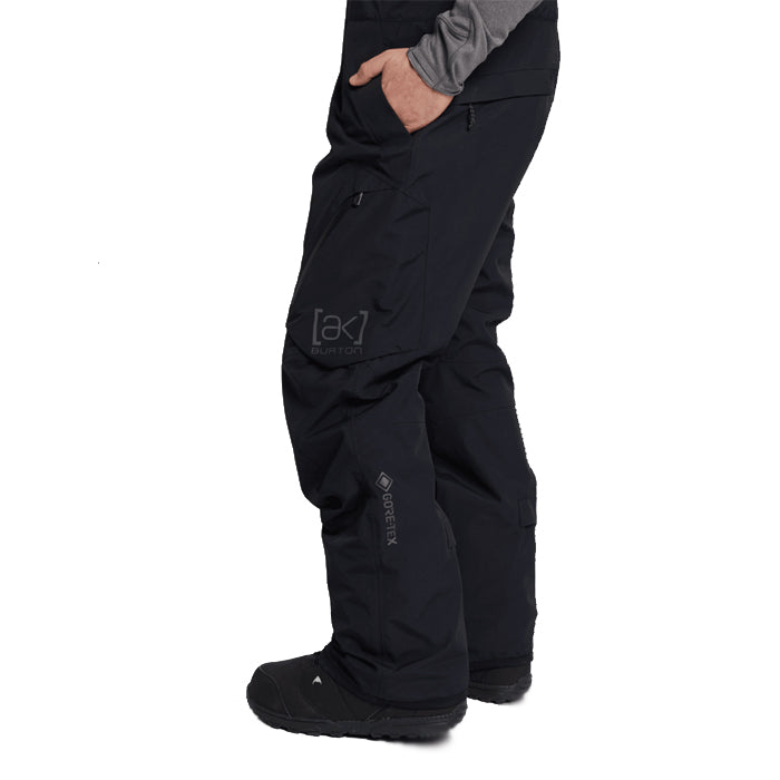 日本正規品 スノーボード ウェア バートン パンツ 23-24 BURTON MEN'S [AK] CYCLIC GORE-TEX 2L BIB PANTS True Black サイクリック ゴアテックス ビブパンツ