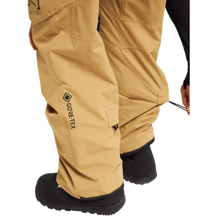 日本正規品 スノーボード ウェア バートン パンツ 23-24 BURTON MEN'S [AK] CYCLIC GORE-TEX 2L BIB PANTS Kelp サイクリック ゴアテックス ビブパンツ