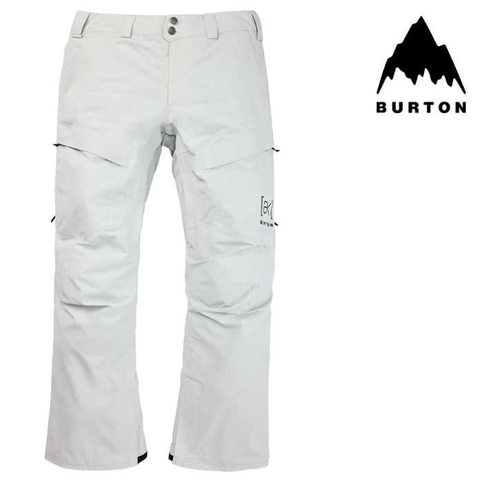 日本正規品 スノーボード ウェア バートン パンツ 23-24 BURTON MEN'S [AK] SWASH GORE-TEX 2L PANTS Gray Cloud スウォッシュ メンズ 男性 ゴアテックス