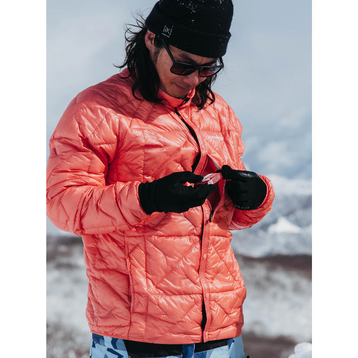 BURTON MEN'S バートン ウェア ジャケット 23-24 [AK] BAKER ULTRALIGHT DOWN JACKET Reef  Pink メンズ 男性 ダウン スノーボード 日本正規品 即日発送