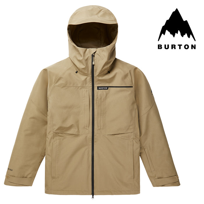 日本正規品 スノーボード ウェア バートン ジャケット 23-24 BURTON MEN'S PILLOWLINE GORE-TEX 2L JACKET Kelp ピローライン メンズ 男性 ゴアテックス