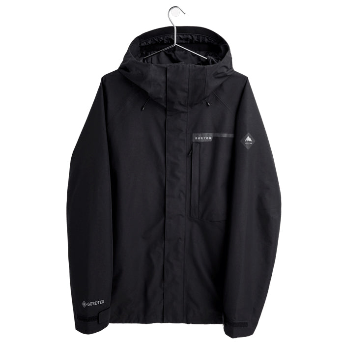 日本正規品 スノーボード ウェア バートン ジャケット 23-24 BURTON MEN'S POWLINE GORE-TEX 2L JACKET True Black メンズ 男性 ゴアテックス