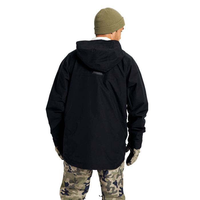 日本正規品 スノーボード ウェア バートン ジャケット 23-24 BURTON MEN'S POWLINE GORE-TEX 2L JACKET True Black メンズ 男性 ゴアテックス