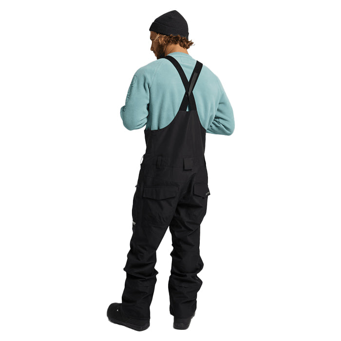 日本正規品 スノーボード ウェア バートン パンツ 23-24 BURTON MEN'S RESERVE GORE-TEX 2L BIB PANTS True Black メンズ 男性 ゴアテックス ビブパンツ