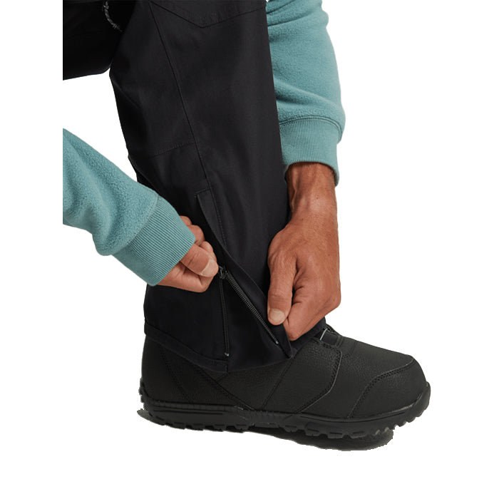 日本正規品 スノーボード ウェア バートン パンツ 23-24 BURTON MEN'S RESERVE GORE-TEX 2L BIB PANTS True Black メンズ 男性 ゴアテックス ビブパンツ