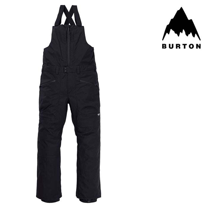BURTON MEN'S バートン ウェア パンツ 23-24 RESERVE 2L BIB PANTS True Black メンズ 男性 リザーブ ビブパンツ スノーボード 日本正規品 予約