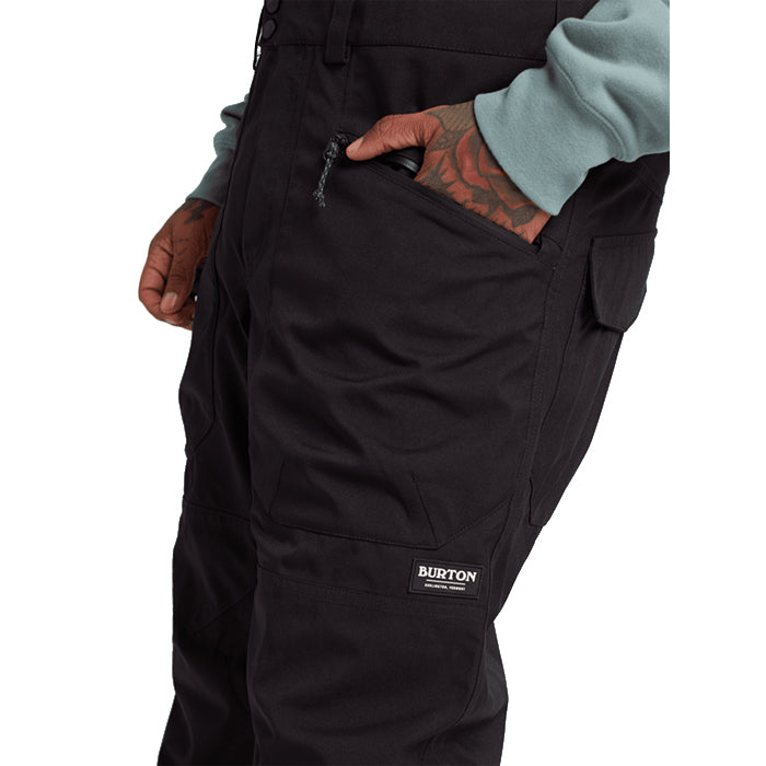 日本正規品 スノーボード ウェア バートン パンツ 23-24 BURTON MEN'S RESERVE 2L BIB PANTS True Black メンズ 男性 リザーブ ビブパンツ