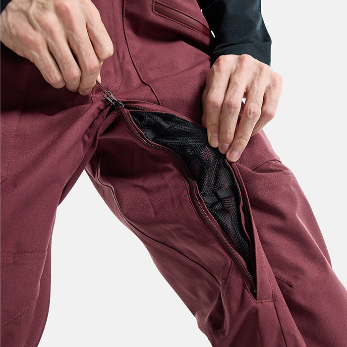 日本正規品 スノーボード ウェア バートン パンツ 23-24 BURTON MEN'S RESERVE 2L BIB PANTS Almandine メンズ 男性 リザーブ ビブパンツ