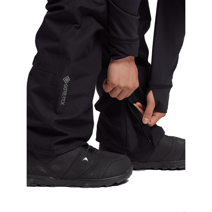 日本正規品 スノーボード ウェア バートン パンツ 23-24 BURTON MEN'S BALLAST GORE-TEX 2L PANTS True Black メンズ 男性 バラスト ゴアテックス