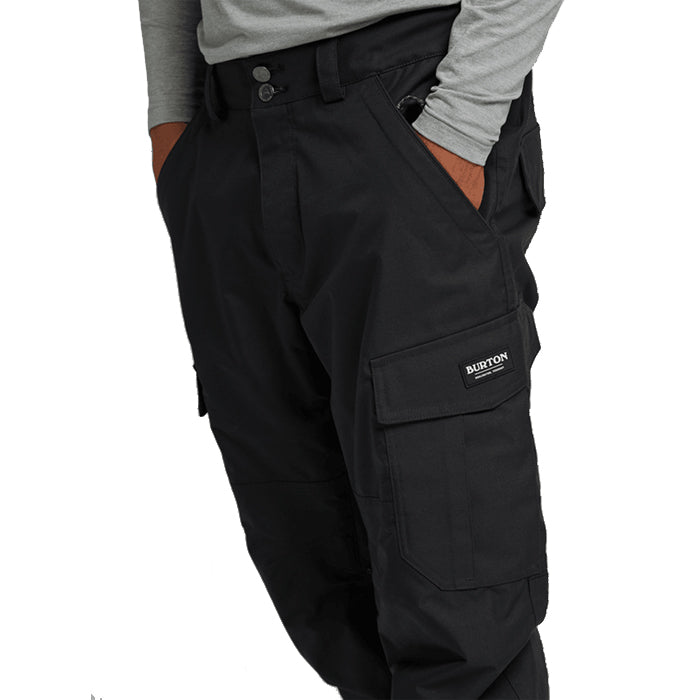 日本正規品 スノーボード ウェア バートン パンツ 23-24 BURTON MEN'S 2L CARGO PANTS - RELAXED FIT True Black メンズ 男性 カーゴパンツ